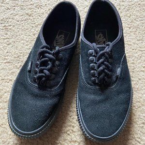 Vans Shoes Black (Women 8.5/Men 7)